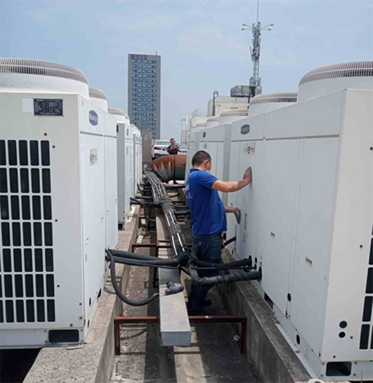 余江中央空调制热和不制冷系统维修方法